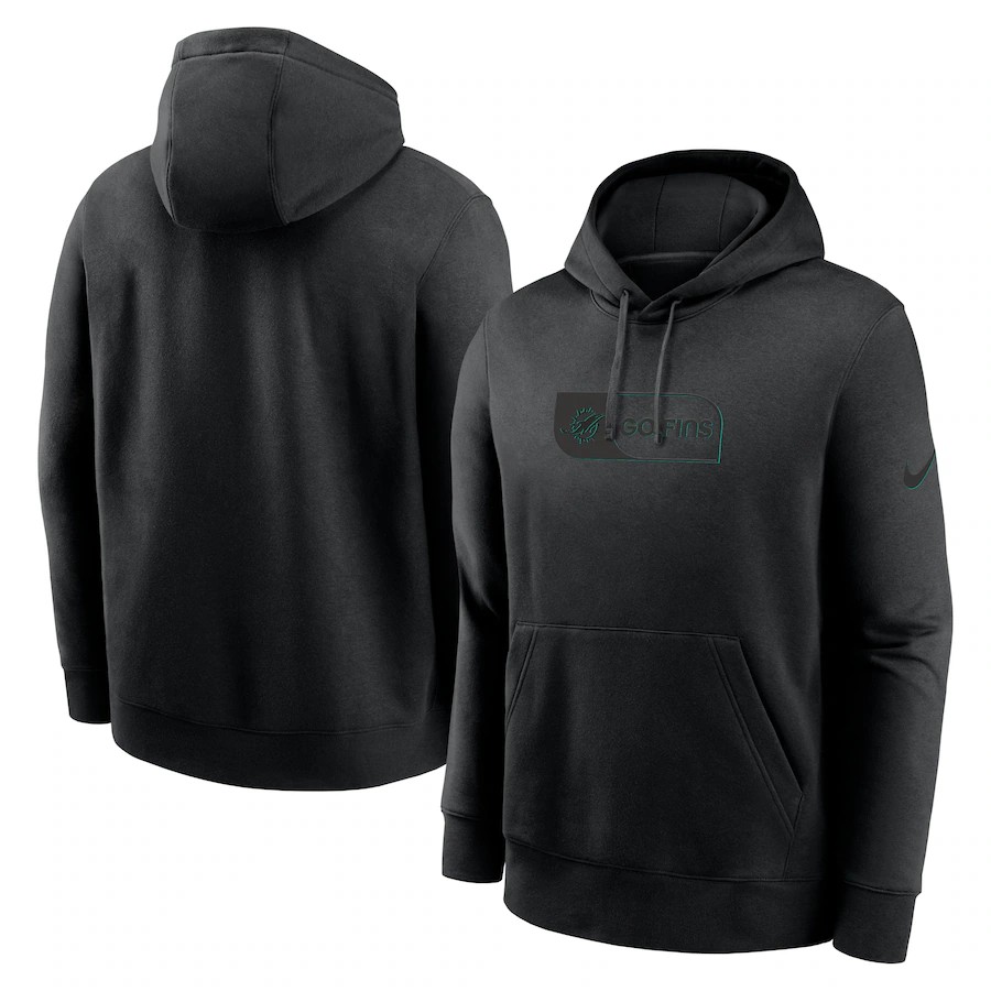 Men miami dolphins black style #3 2024 NFL hoodie->miami dolphins->NFL Jersey